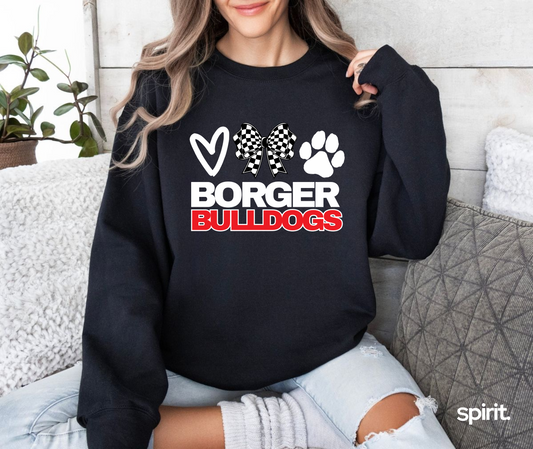 Borger Bulldog Long Sleeve Women’s