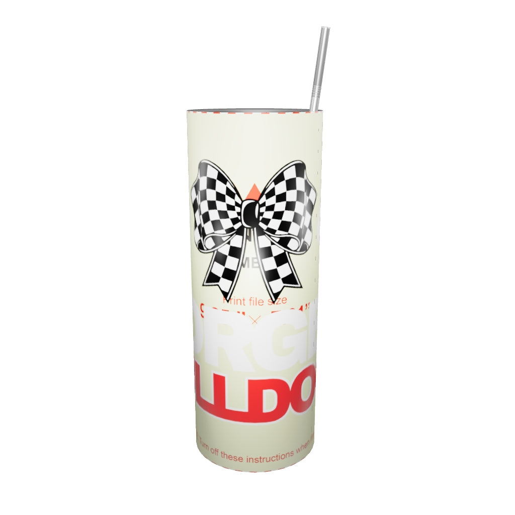 Borger Bulldogs Stainless steel tumbler